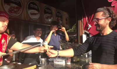 आमिर को खाना है आइस्क्रीम, लेकिन दुकान वाले की देने की इच्छा नहीं, Watch Video