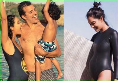 Lisa Haydon all set to become mother for second time, flaunts baby bump