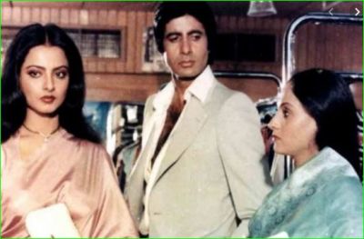 Jaya Bachchan cried bitterly when she saw Amitabh getting romantic with Rekha