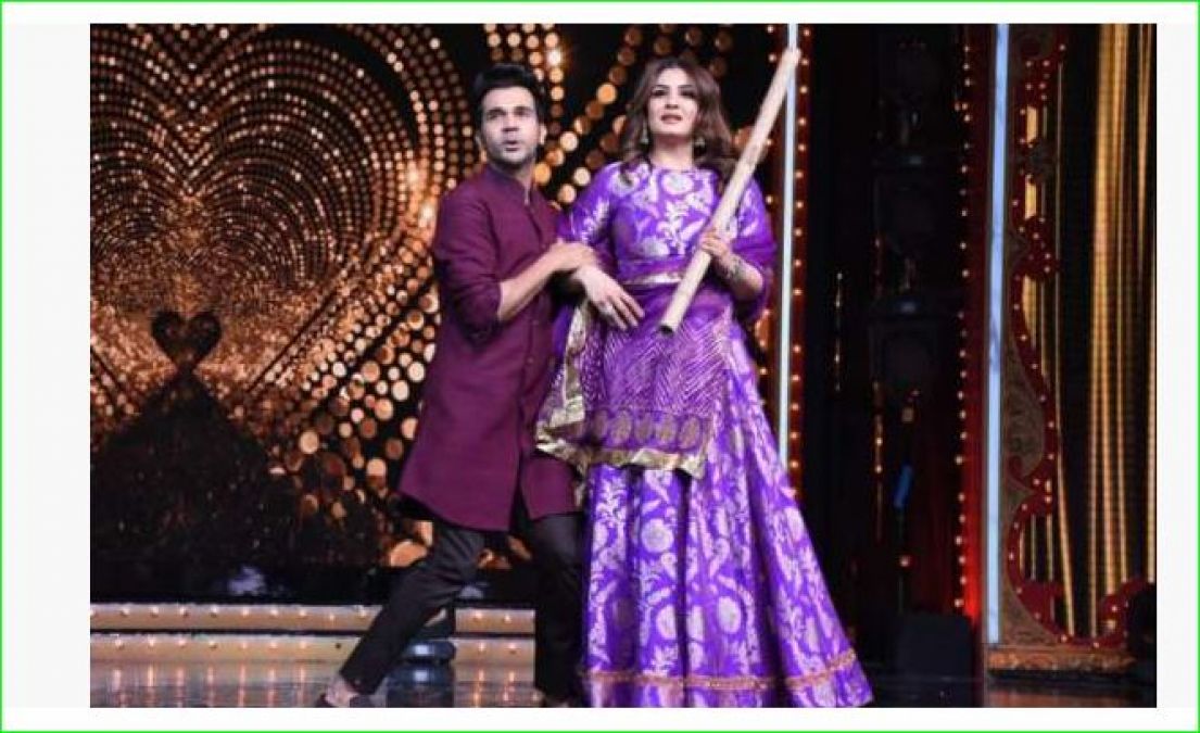 Rajkummar Rao could not stop himself from staring at Raveena Tandon, Know what happened later