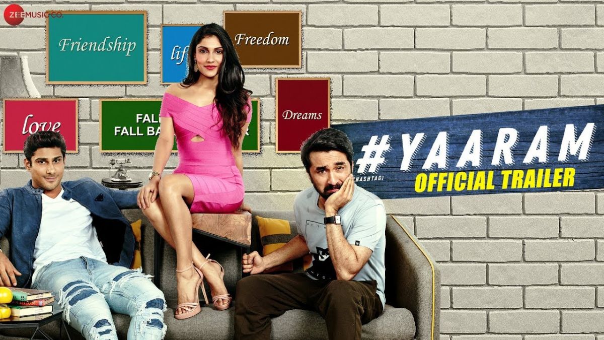 A new poster of the film 'Yaaram' came in front, two friends were seen on the bonnet of a car