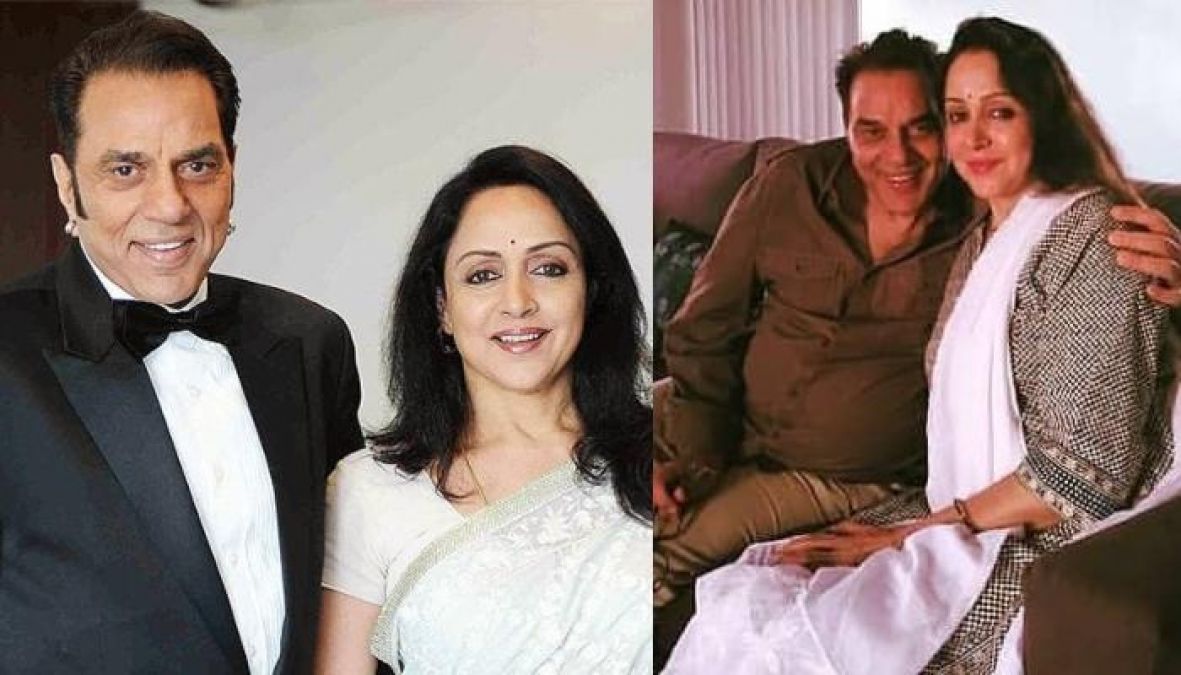 When Hema Malini held Dharmendra's hand, leaving Jeetendra's hand in Mandap