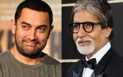 नशे में धुत मस्ती करते हुए नजर आए आमिर खान और अमिताभ बच्चन