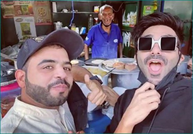 This famous actor reached Baba's Dhaba, shared video