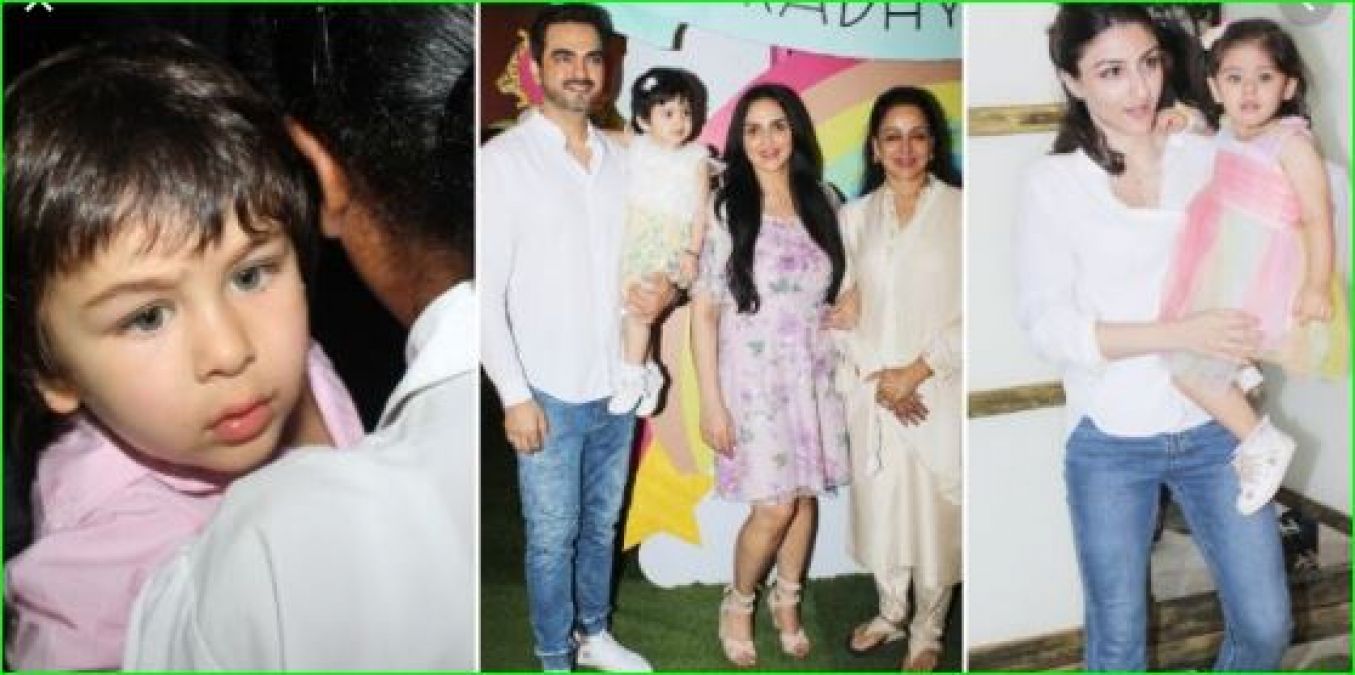 Taimur and Inaya robbed all limelight on Esha Deol's daughter's birthday party, see pics!
