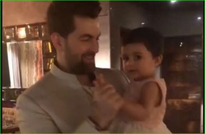 Watch video: Neil Nitin Mukesh danced with his daughter on the song of his upcoming film