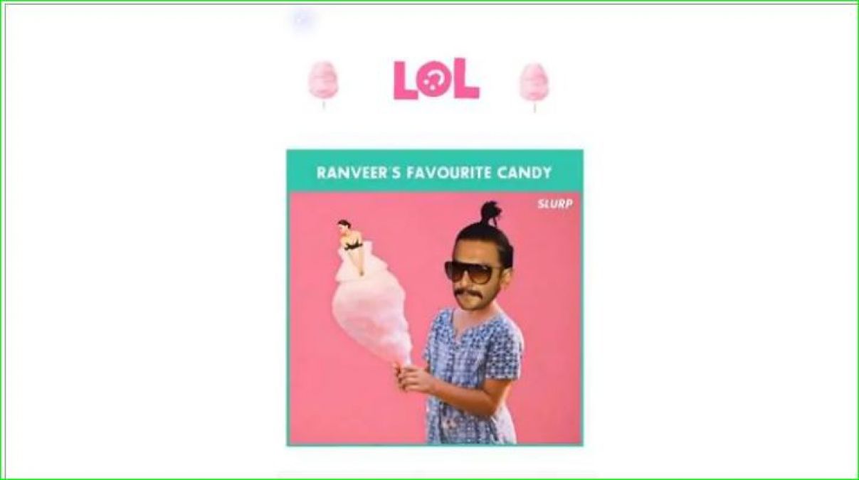 Deepika told herself as Ranveer's favorite candy, shared a funny meme