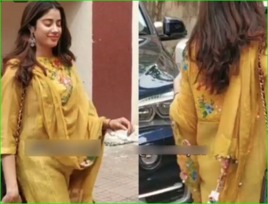 Jahnavi Kapoor gets trolled for wearing salwar-kameez