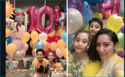 Sanjay Dutt's wife celebrates children's birthday in Dubai