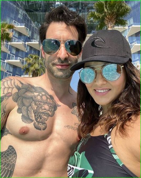 Sunny Leone is on a vacation in Dubai with husband after Diwali