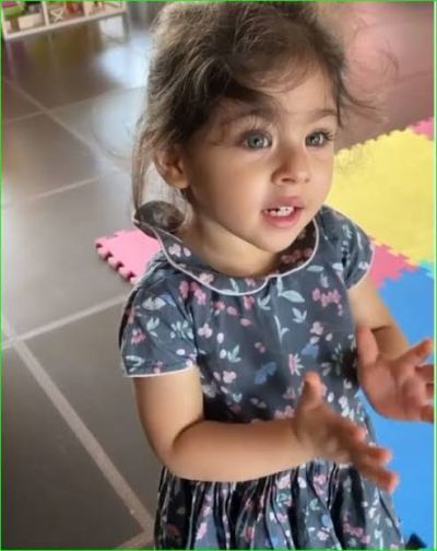 This video of Soha's daughter Inaaya is supercute, check it out here