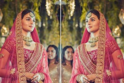 Alia Bhatt becomes bride, fans say, ' Ranbir Dulhania Le Jayenge'