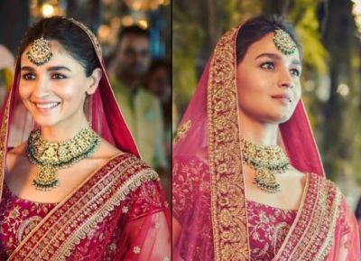 Alia Bhatt looks beautiful as a bride, check out the super cute video here