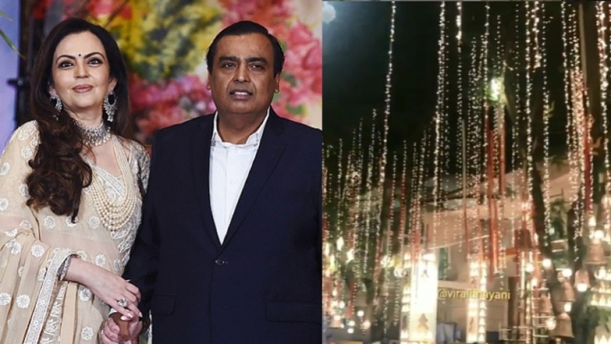 Mukesh Ambani's house decorated in this way for the arrival of Ganapati Bappa