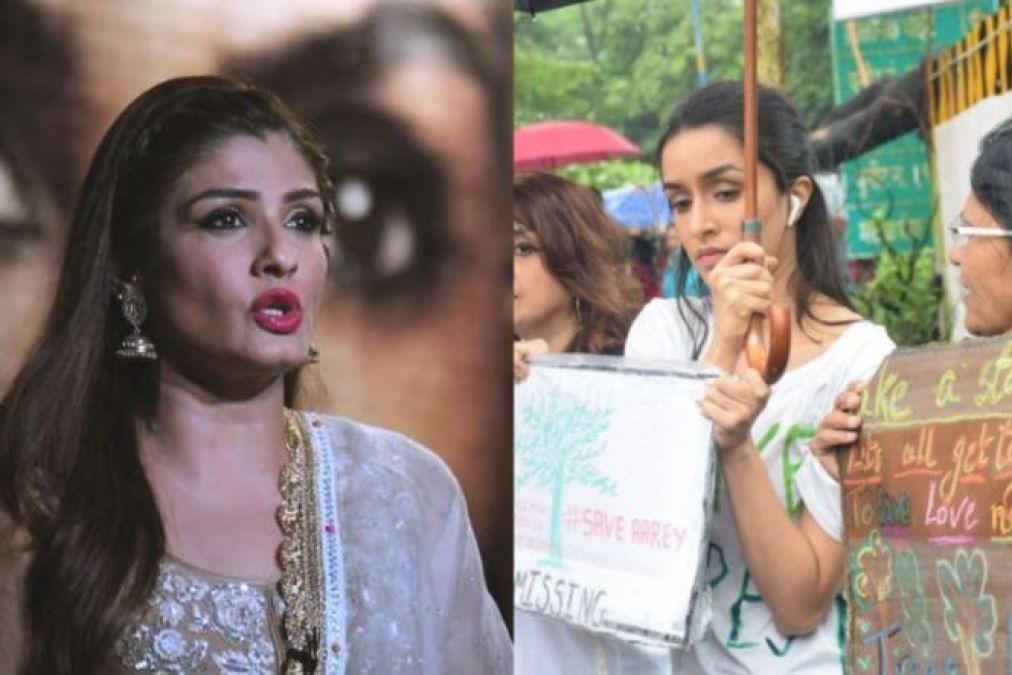 Bollywood stars on the road, Shraddha-Raveena-Esha protest against the government