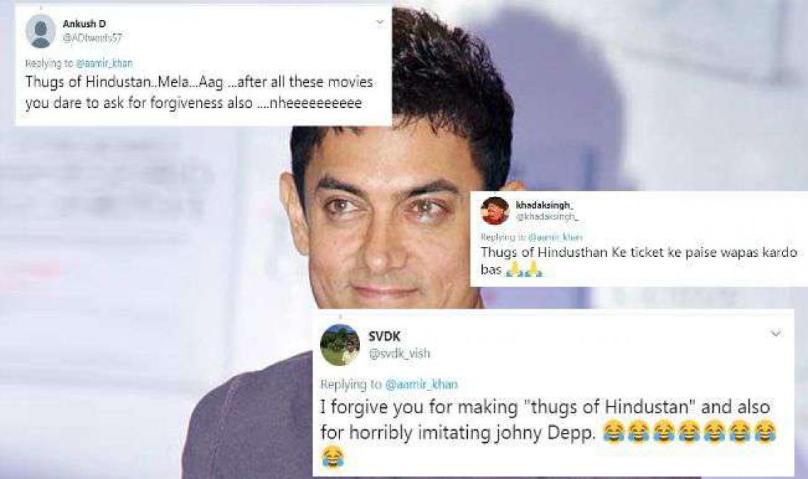 Aamir got trolled for his tweet, Apologizes for his mistakes