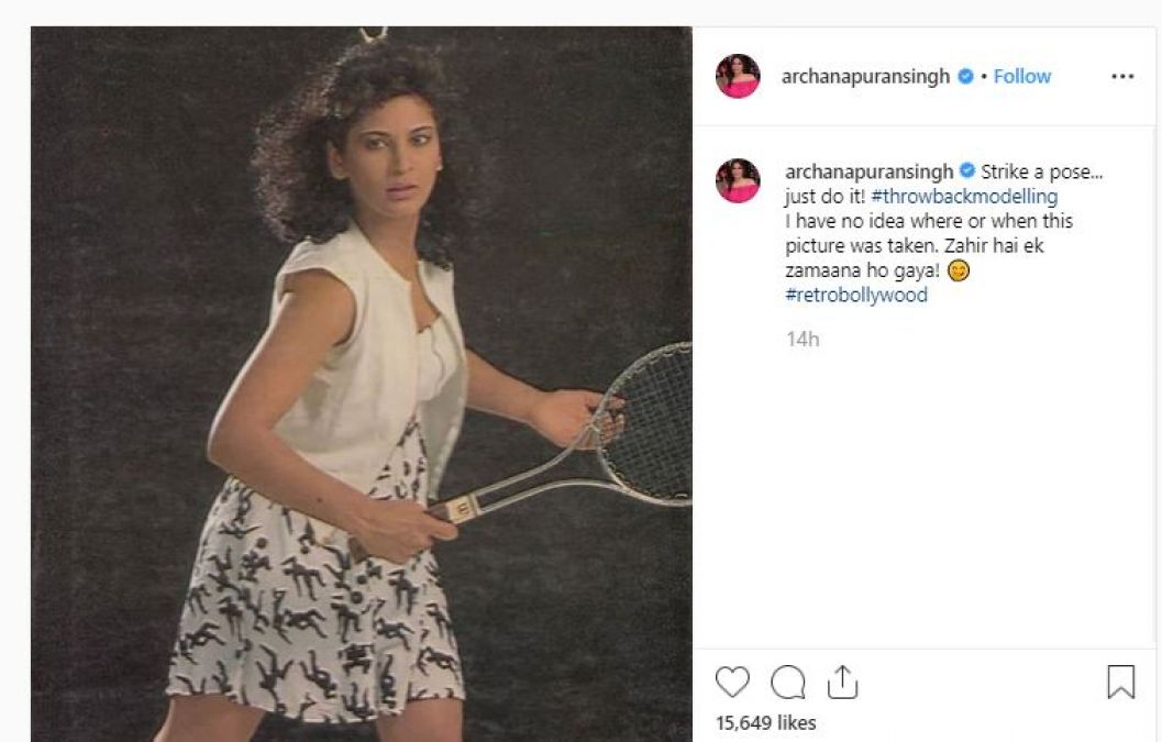 Archana Puran Singh shares throwback picture, Fan commented- 