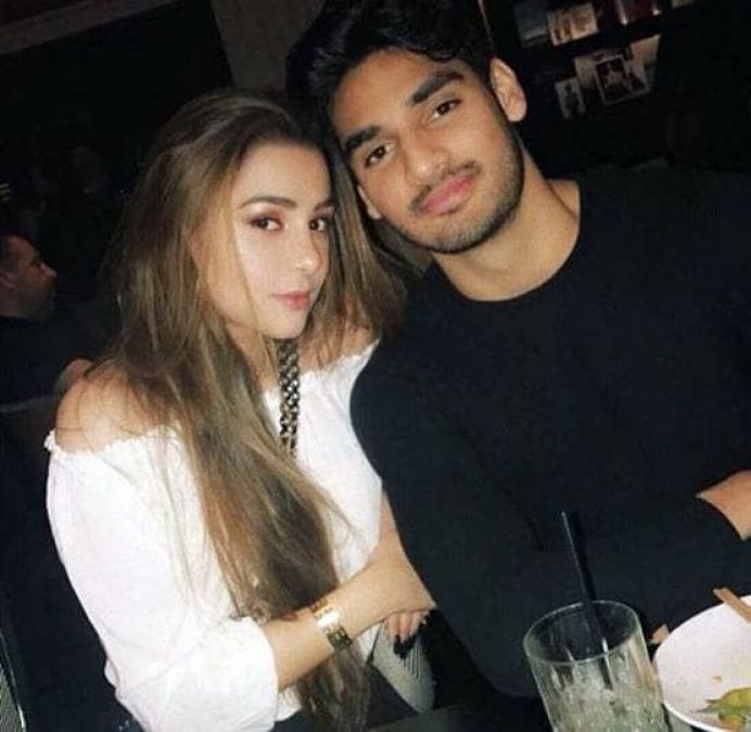 Check out Suniel Shetty’s son Ahan Shetty’s adorable photo with GF Tania Shroff