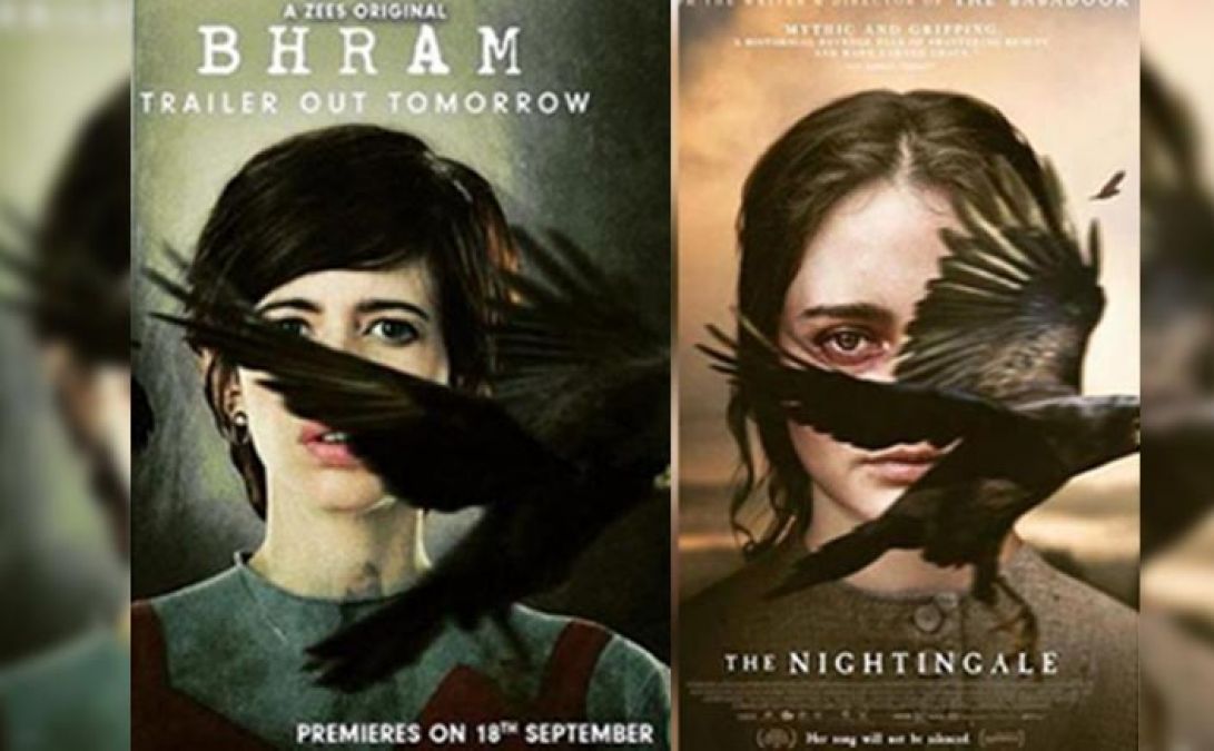 Bhram Poster: The poster of Kalki's show came in controversies, copy of this Hollywood film!