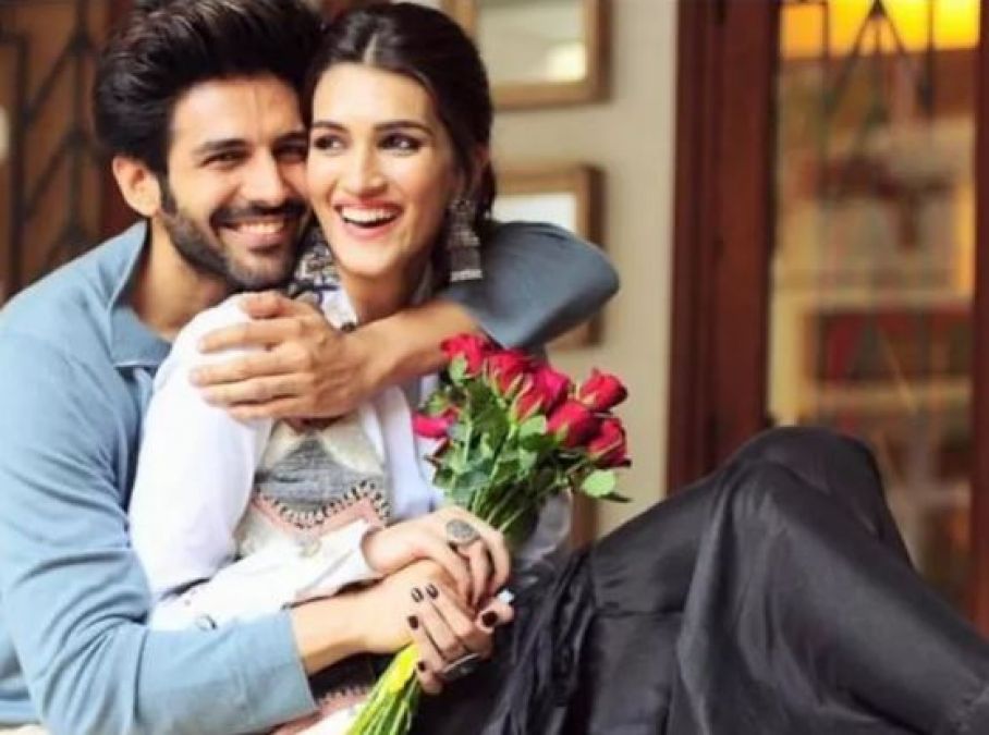 Pati, Patni Aur Woh: Who is this actress hiding behind Kartik Aaryan?