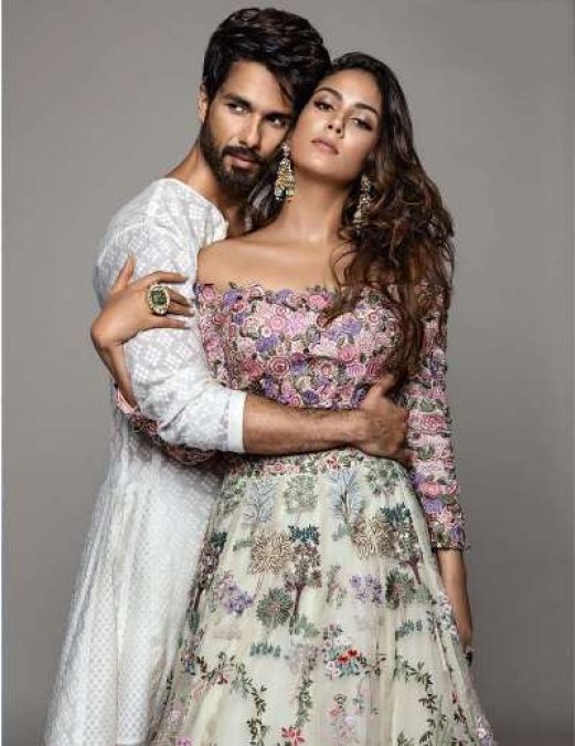 Mira Rajput was seen in a traditional look with husband Shahid, see her hot photoshoot!