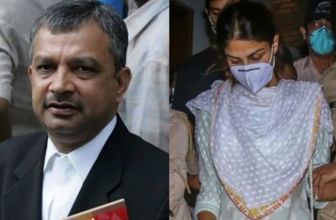 Lawyer Satish Maneshinde condemns Rhea Chakraborty's arrest in drug case
