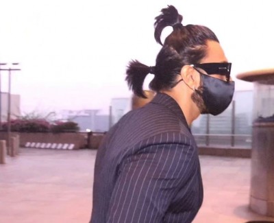 Ranveer Singh's look once again surprised fans, new hairstyle seen