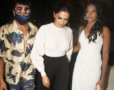 PV Sindhu spotted with Deepika-Ranveer, see these great pictures