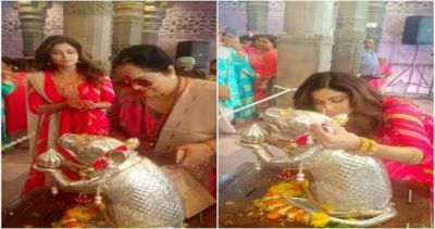 Shamita Shetty Kangana Ranaut visits Andhericha Raja for Ganpati darshan