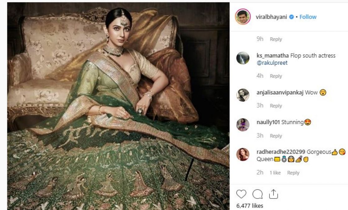 Rakul Preet looked like an empress, see her new photoshoot
