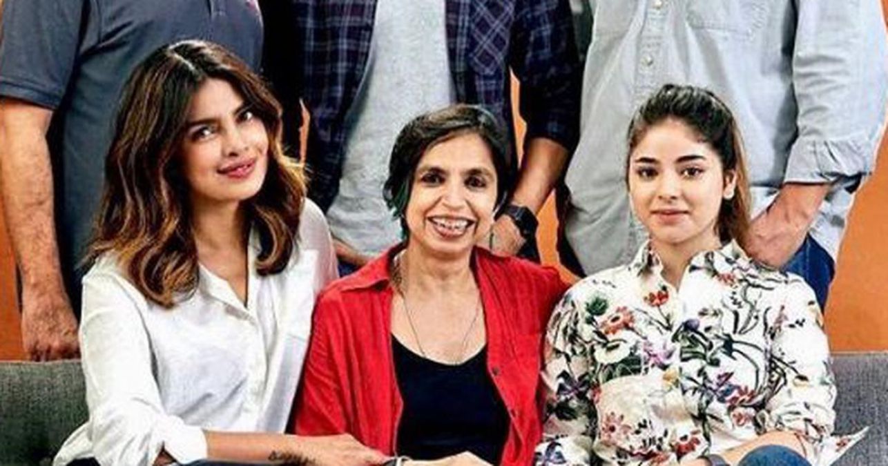 The Sky Is Pink: Big reveal, the female director started crying holding Priyanka on the set