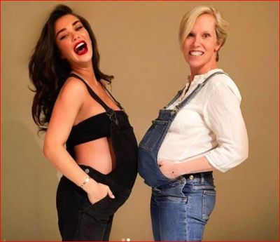 Amy Jackson got an amazing photoshoot done with her pregnant photographer