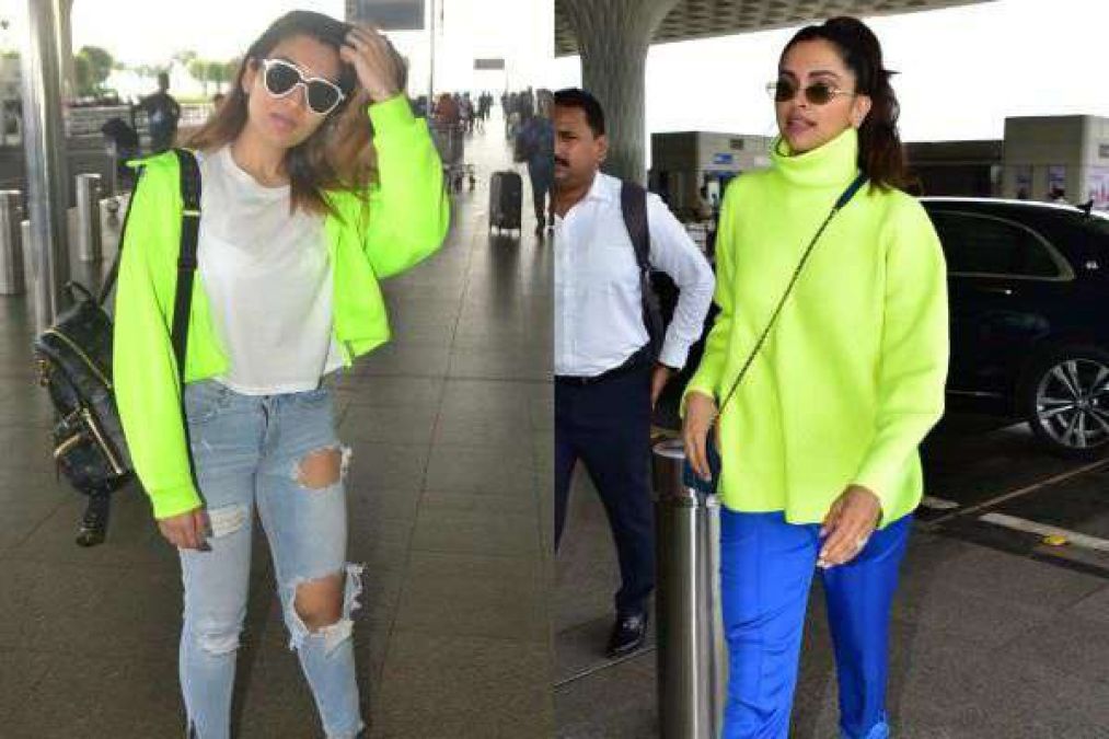 Govinda's Daughter was competing in looks with Deepika Padukone, See Airport Look
