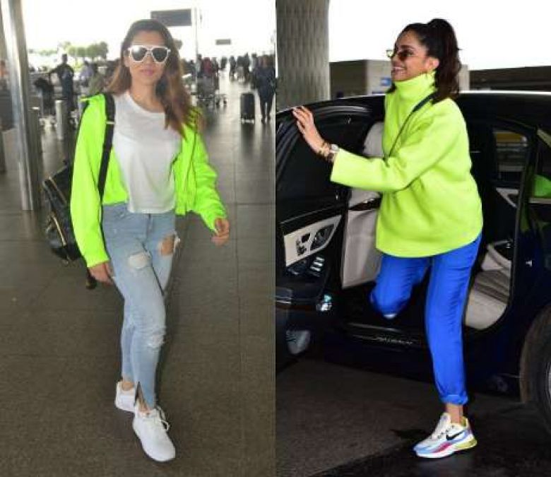 Govinda's Daughter was competing in looks with Deepika Padukone, See Airport Look