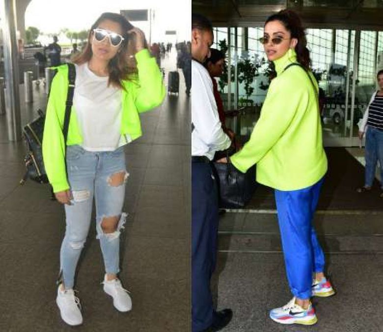 Govinda's Daughter was competing in looks with Deepika Padukone, See Airport Look