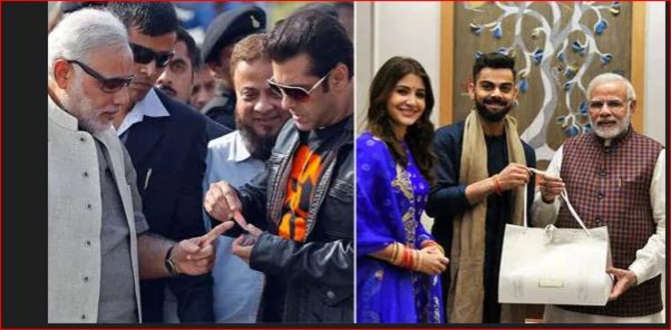 These Bollywood Stars are big fans of PM Modi, Pictures are proof