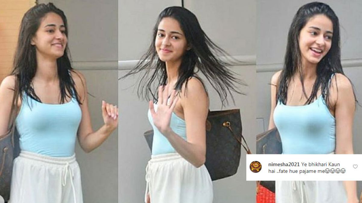 Ananya Pandey gets trolled for her dressing sense, Users says, 'Bhikharan'