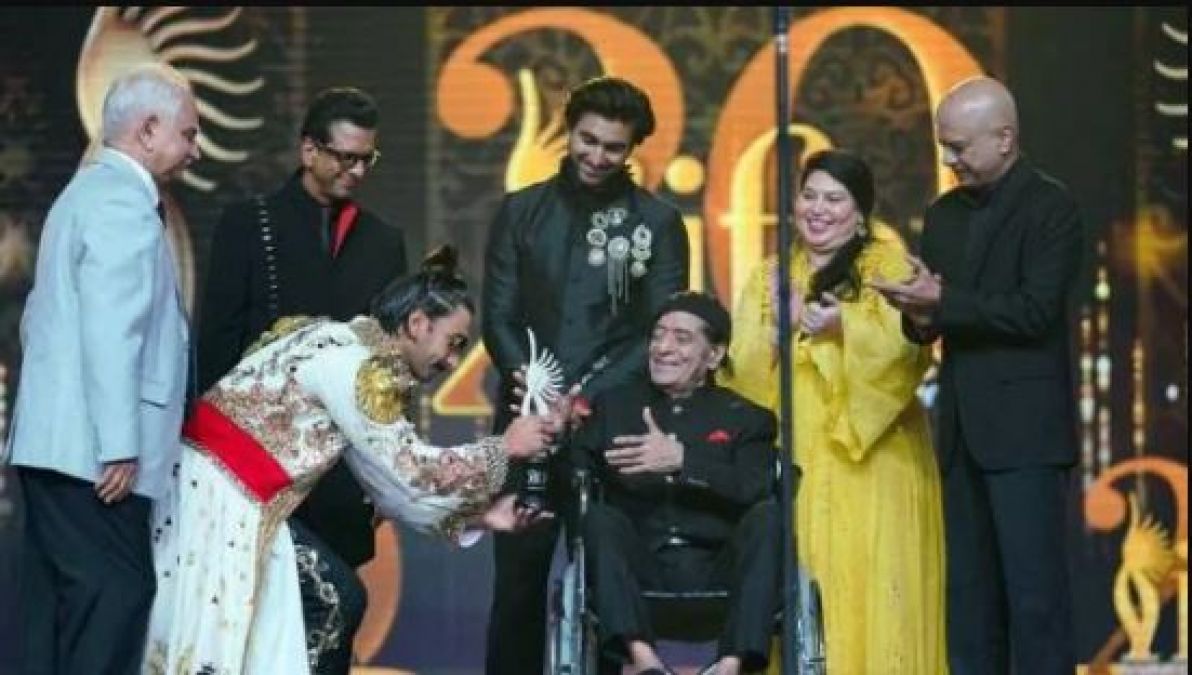 IIFA salutes Bollywood's Surma Bhopali, this veteran arrived on wheelchair to receive award