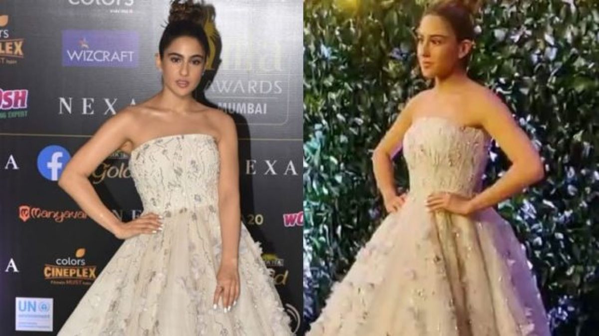 IIFA 2019: Sara looks like a barbie doll in this dress, See video here