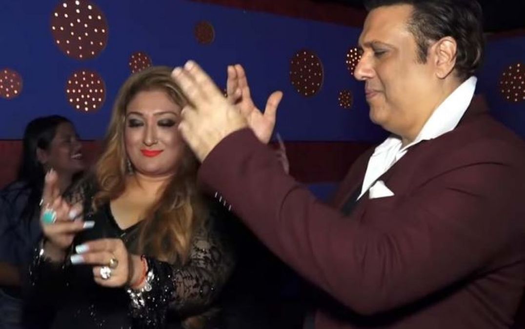 Superstar Govinda dances his heart out with wife Sunita, watch hilarious video here