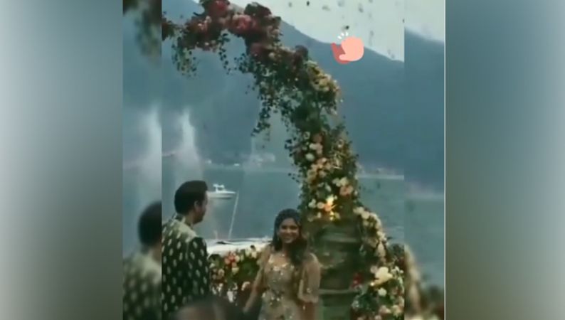 ईशा अम्बानी की रॉयल सगाई का वीडियो आया सामने, स्वागत के लिए हुई फूलो की बारिश