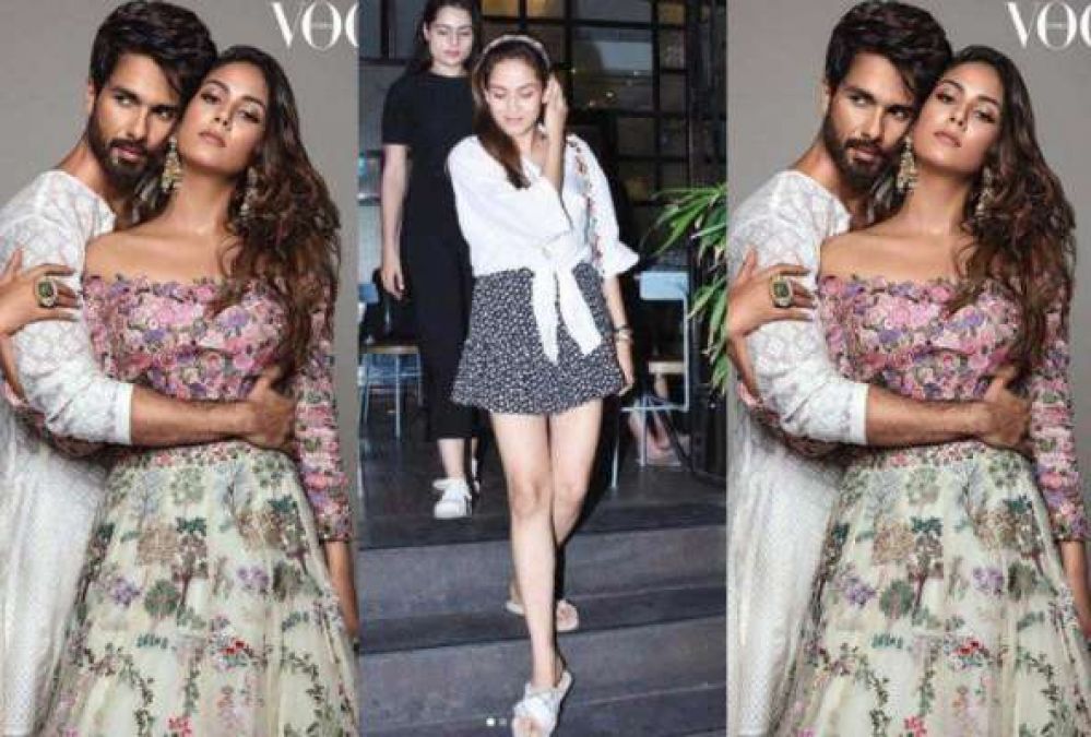 Shahid's wife Meera looking cool in mini skirt, see pictures
