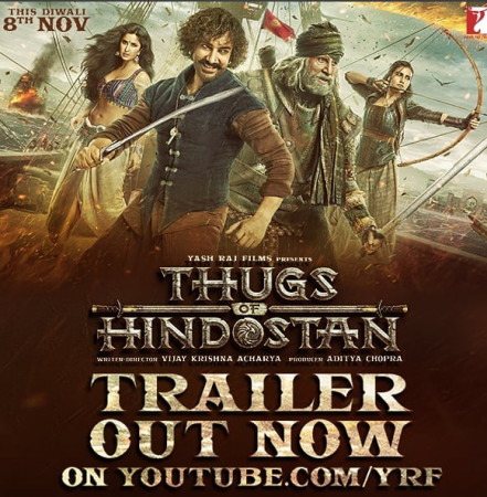 Thugs Of Hindostan Trailer : दुश्मनों के छक्के छुड़ाने आ गए अमिताभ और आमिर