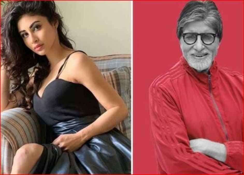 अमिताभ बच्चन के साथ काम करने में मौनी रॉय को हुई बहुत परेशानी, कहा- 'उनके साथ...'