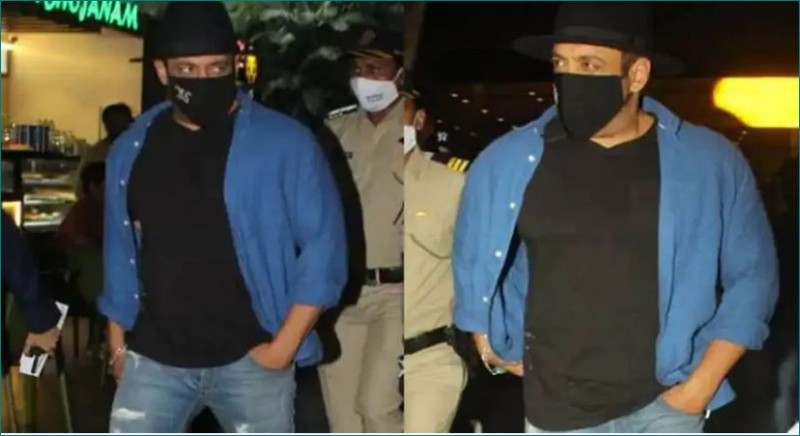 'Bhai Mask Ulta Hai', Salman Khan gets trolled for wearing reverse mask