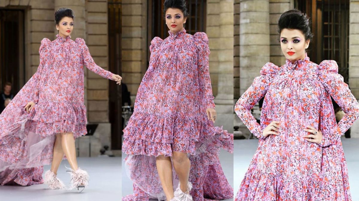 Aishwarya dazzled at Paris Fashion Week, people went crazy for her looks!