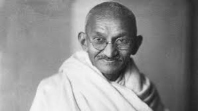 When was the first and last time Gandhi went to the theater?