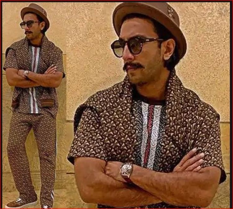 Ranveer's Burberry look sets social media on fire, will be shocked to hear its price