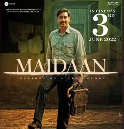 Ajay Devgn’s Maidaan to hit theatres on June 3, 2022