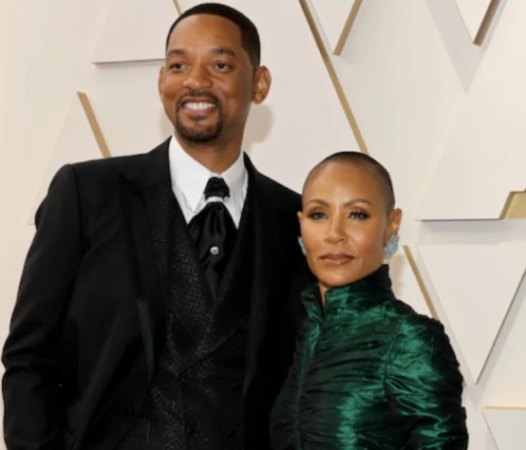 Will Smith's wife's laughter as soon as Chris Rock was punched...! The video went viral